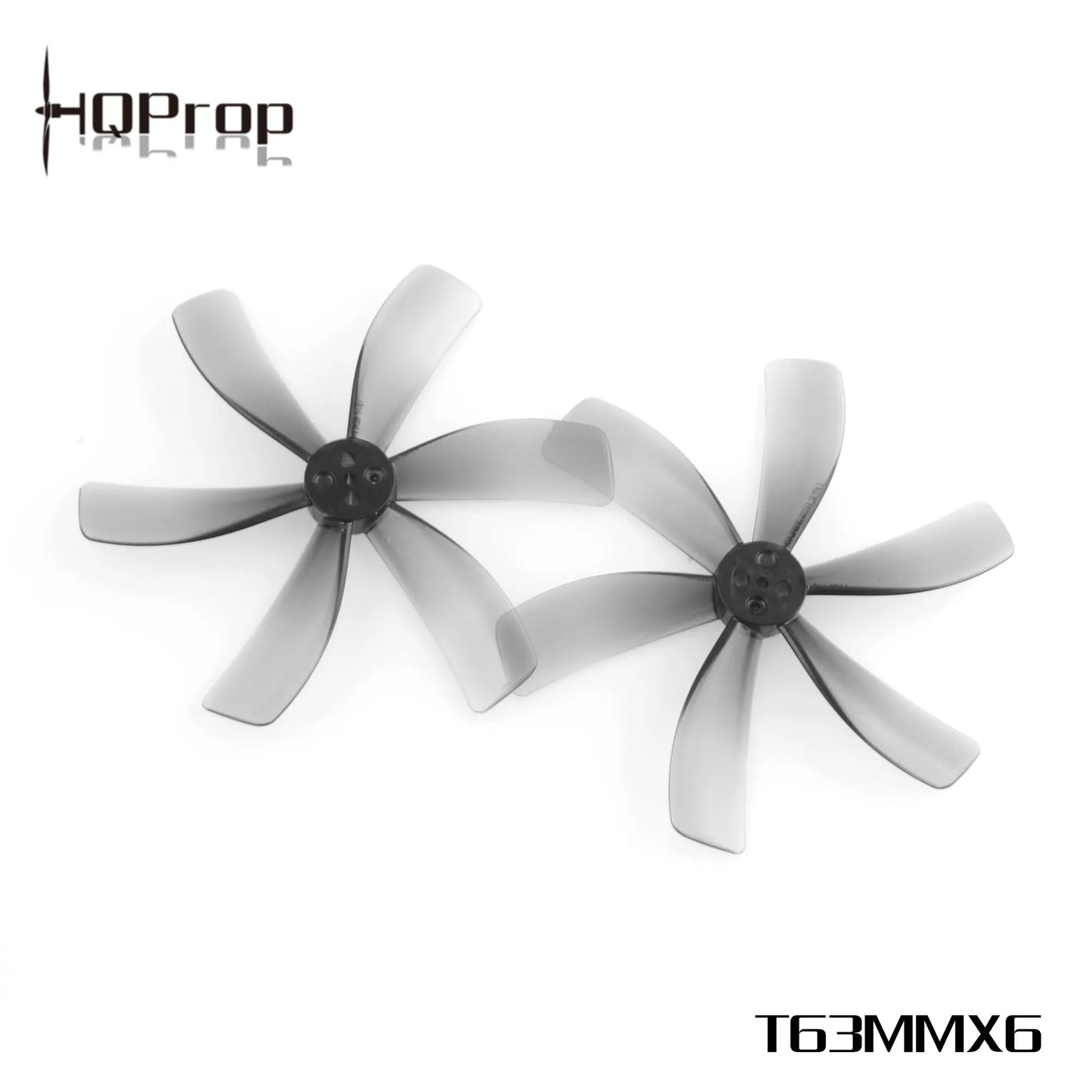 HQProp T63MMX6 Light Grey (2CW+2CCW)-Poly Carbonate