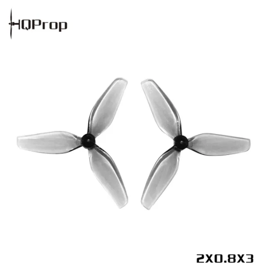 HQ Ultralight Prop 2X0.8X3 (51MM) Grey(2CW+2CCW)-PC FPVSTORERC