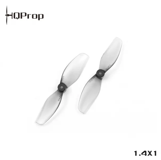 HQ Ultralight Whoop Prop 1.4X1(35MM) Grey (2CW+2CCW)-PC-0.8MM 1MM Shaft FPVSTORERC