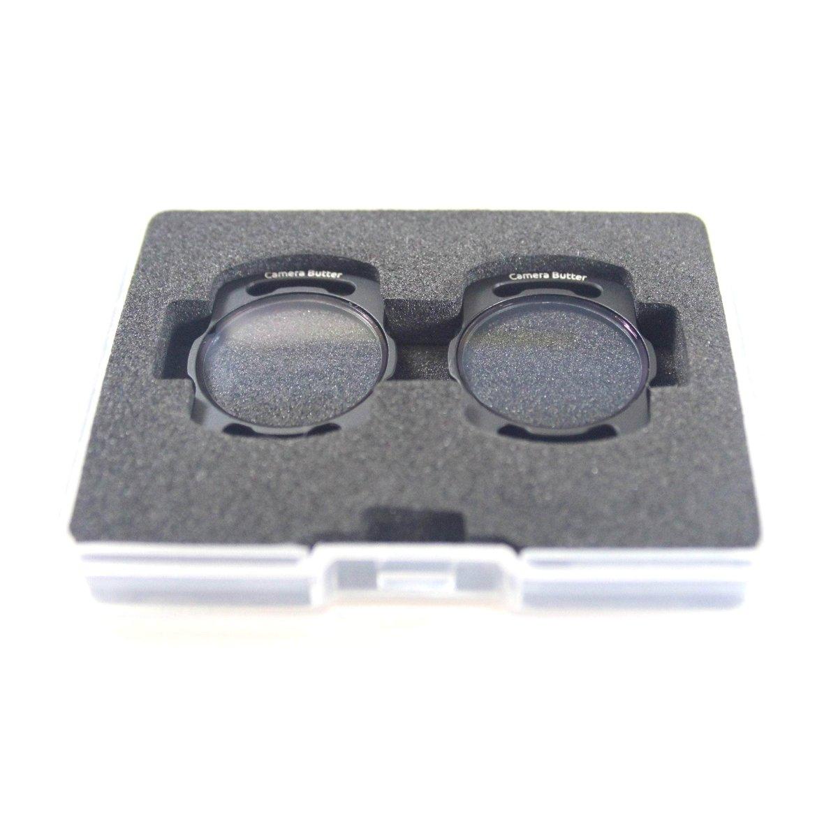 Camera Butter ND Filter 2 Pack for DJI O3 Air Unit Camera - UV Camera Butter