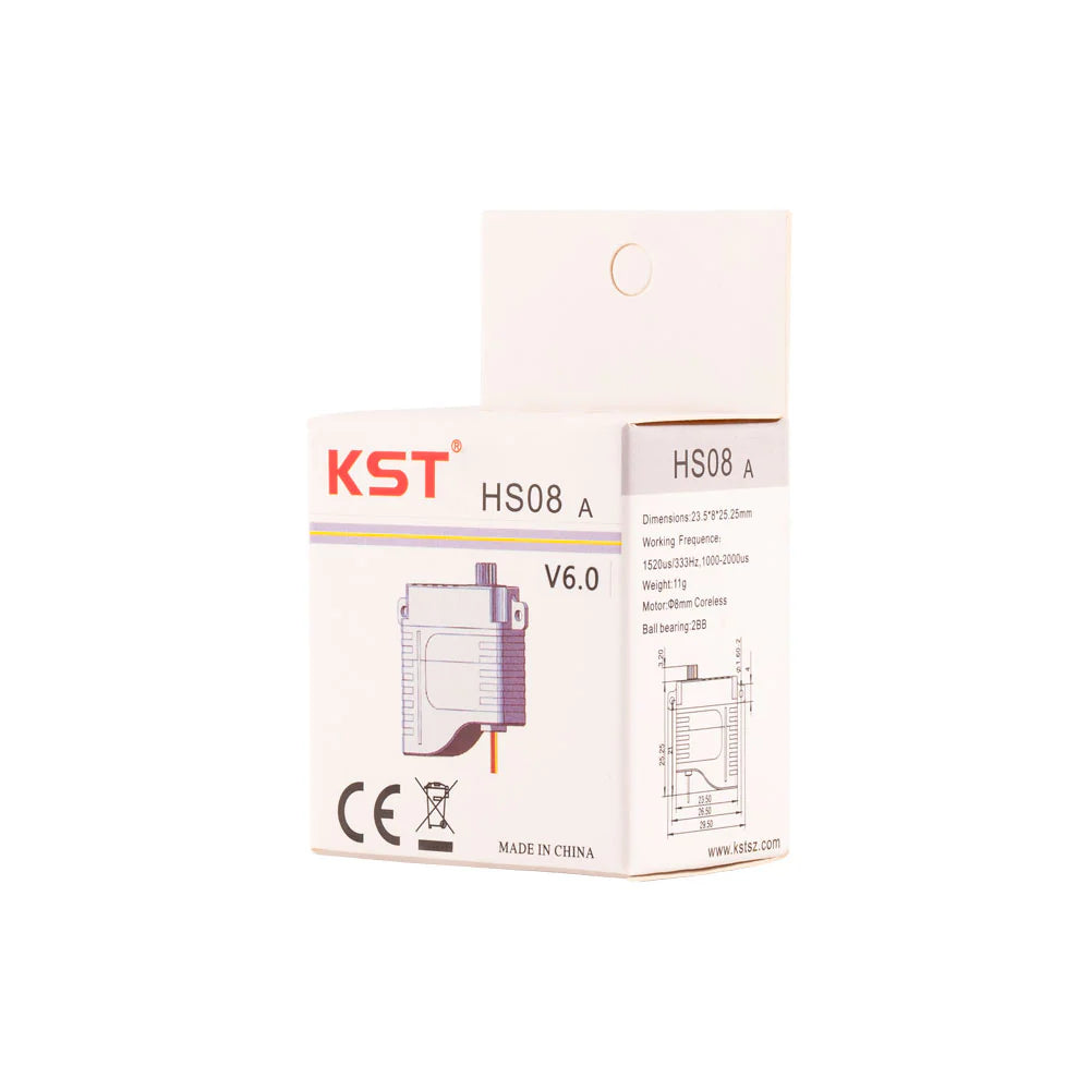 KST HS08A HV Digital Metal Gear Micro Servo – 6.0Kgf.cm 0.09sec