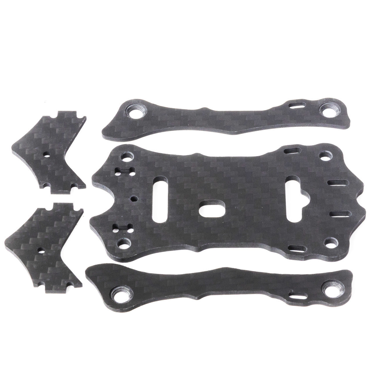 Hawk 5 Spare Parts A (Top Carbon Plate x1, Support Rail x2, Camera Plate x2) Emax USA