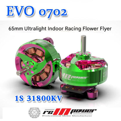 RCinPower Evo 0702 - 31800KV 1S FPV Micro Brushless Motor FPVSTORERC