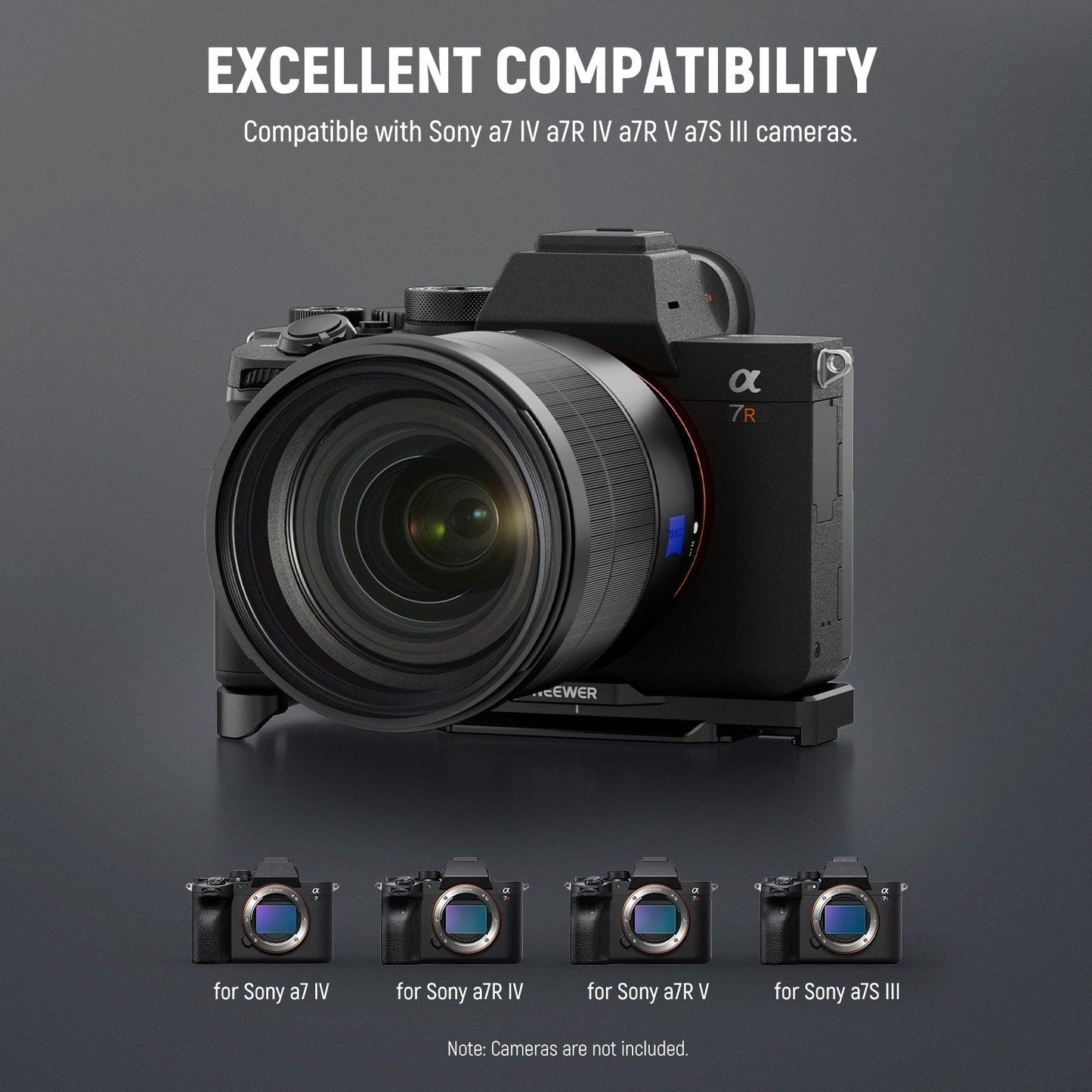 NEEWER CA004B Camera Baseplate for Sony A7 IV A7R IV A7R V A7S IIIDJI Gimbal NEEWER