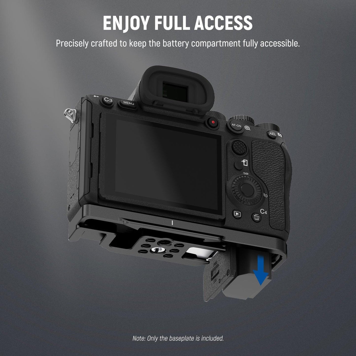 NEEWER CA004B Camera Baseplate for Sony A7 IV A7R IV A7R V A7S IIIDJI Gimbal NEEWER