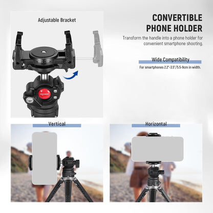NEEWER TS006 Mini Camera Tripod Compatible with GoPro/iPhone NEEWER