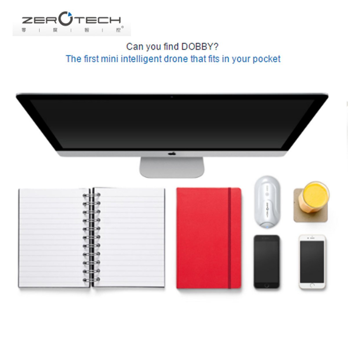 ZEROTECH Dobby Pocket Selfie Drone FPV With HD Camera Mini RC Quadcopter ZEROTECH