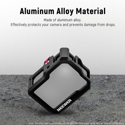 NEEWER ST46 Action Camera Cage Compatible with Gopro Hero9/10/11 NEEWER