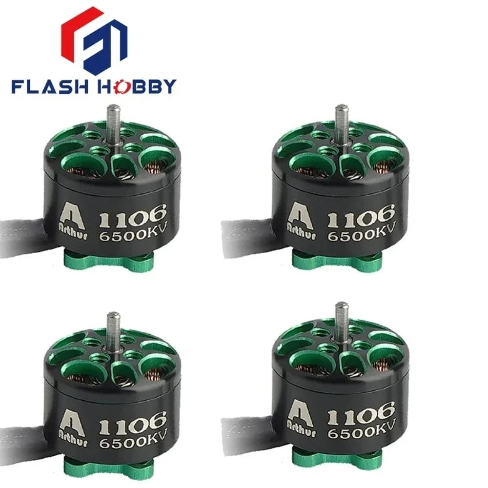 FLASHHOBBY A1106 4500KV6500KV Brushless DC Motor FPVSTORERC