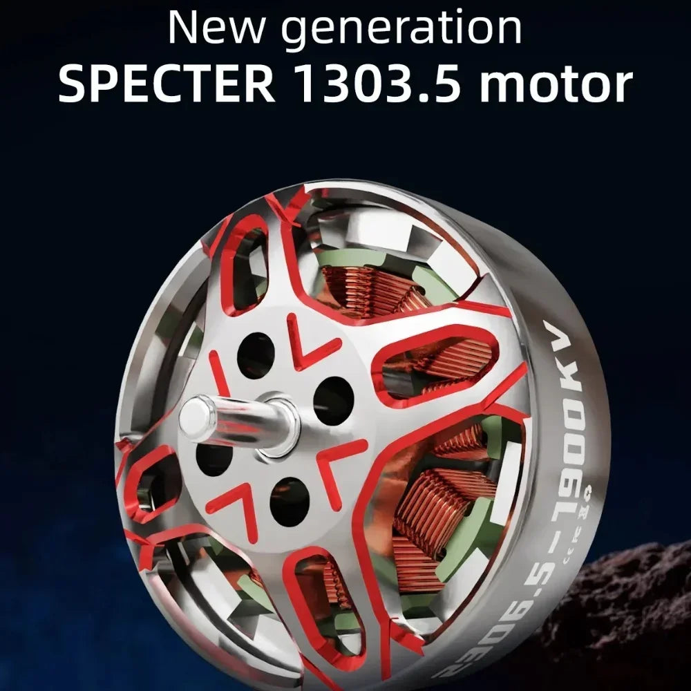 HGLRC SPECTER 1303.5 5500KV 2-4S Brushless Motor FPVSTORERC