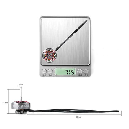HGLRC SPECTER 1303.5 5500KV 2-4S Brushless Motor FPVSTORERC