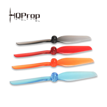 HQ Micro Prop 65MM  Grey  (5CW+5CCW)-Poly Carbonate-1.5MM Shaft FPVSTORERC