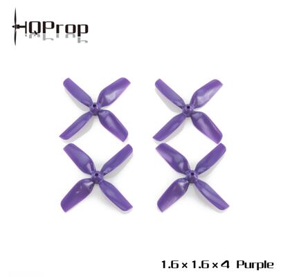 HQ Micro Whoop Prop 1.6X1.6X4 (40MM) Shaft (2CW+2CCW)-ABS (1mm/1.5mm) FPVSTORERC