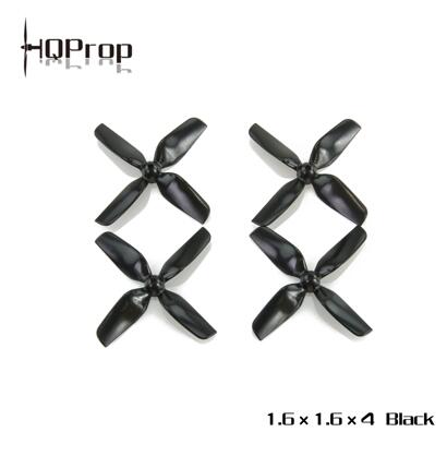 HQ Micro Whoop Prop 1.6X1.6X4 (40MM) Shaft (2CW+2CCW)-ABS (1mm/1.5mm) FPVSTORERC