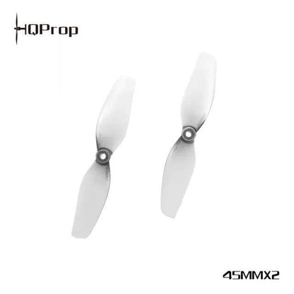 HQ Micro Whoop Prop 1.8X1.4(45MM) Grey  (2CW+2CCW)-Poly Carbonate-1.5MM Shaft FPVSTORERC
