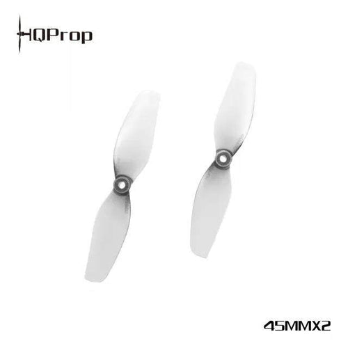 HQ Micro Whoop Prop 1.8X1.4(45MM) Grey  (2CW+2CCW)-Poly Carbonate-1.5MM Shaft FPVSTORERC