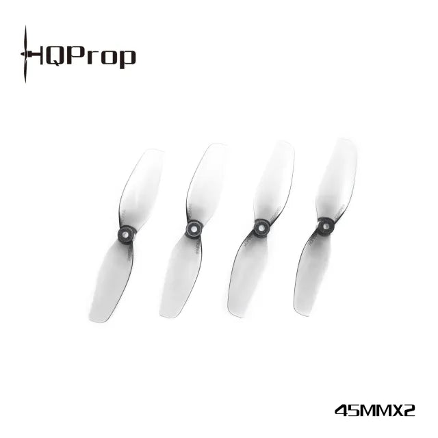 HQ Micro Whoop Prop 1.8X1.4(45MM) Grey  (2CW+2CCW)-Poly Carbonate-1.5MM Shaft FPVSTORERC