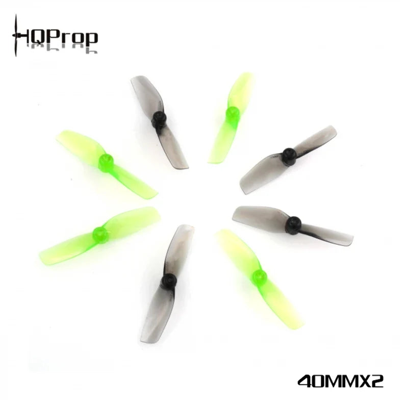 HQ Micro Whoop Prop 40MMX2 (2CW+2CCW)-Poly Carbonate-1MM Shaft FPVSTORERC