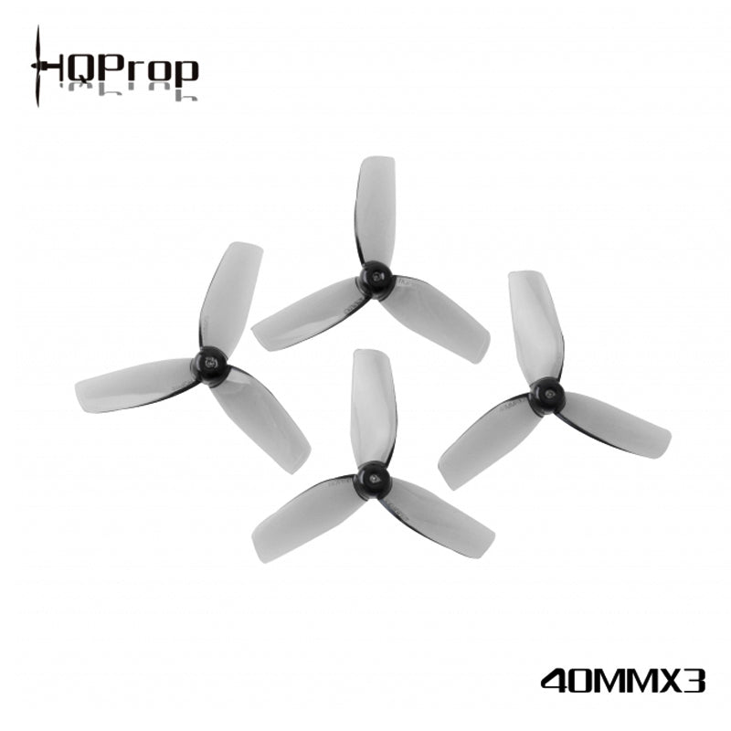 HQPROP 40MMX3 40mm 3-Blade 1mm 1.5mm PC Micro Propeller FPVSTORERC