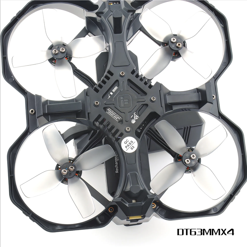 HQPROP DT63MMX4 63mm 4-Blade PC Propeller FPVSTORERC