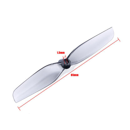 HQPROP T65MM 2-Blade T-Mount PC Propeller 1.5mm FPVSTORERC