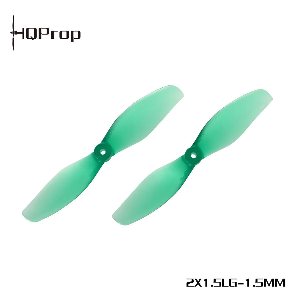 HQProp 2X1.5 (51MM) (2CW+2CCW)-Poly Carbonate-1.5MM Shaft FPVSTORERC