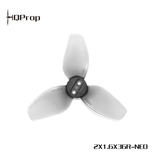 HQProp 2X1.6X3Grey for DJI Neo (2CW+2CCW)-Poly Carbonate-1.5MM Shaft FPVSTORERC