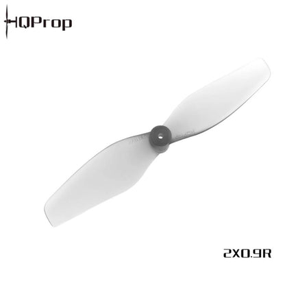 HQ Ultralight  Prop 2X0.9 (51MM) Grey(2CW+2CCW)-PC-1MM 1.5MM Shaft FPVSTORERC