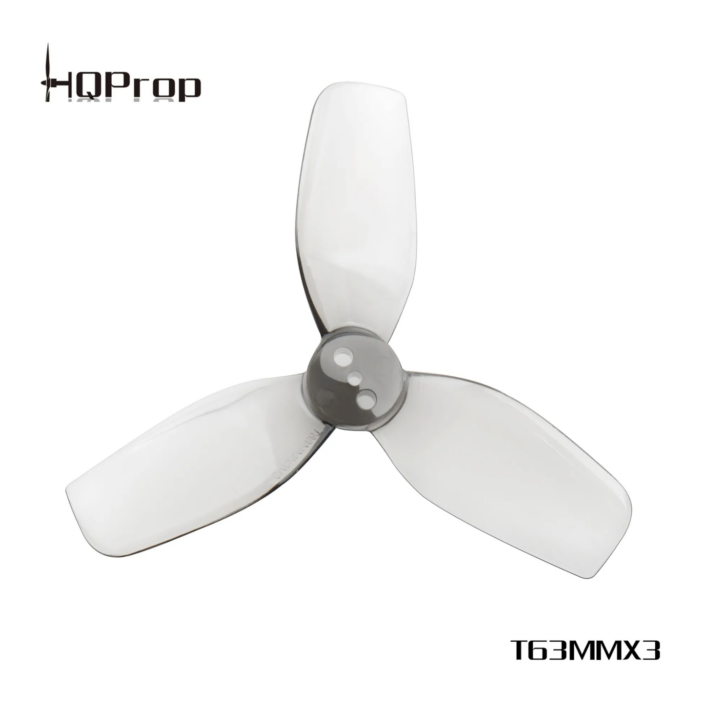 HQProp DT63MMX3 V2  Grey (2CW+2CCW)-Poly Carbonate FPVSTORERC