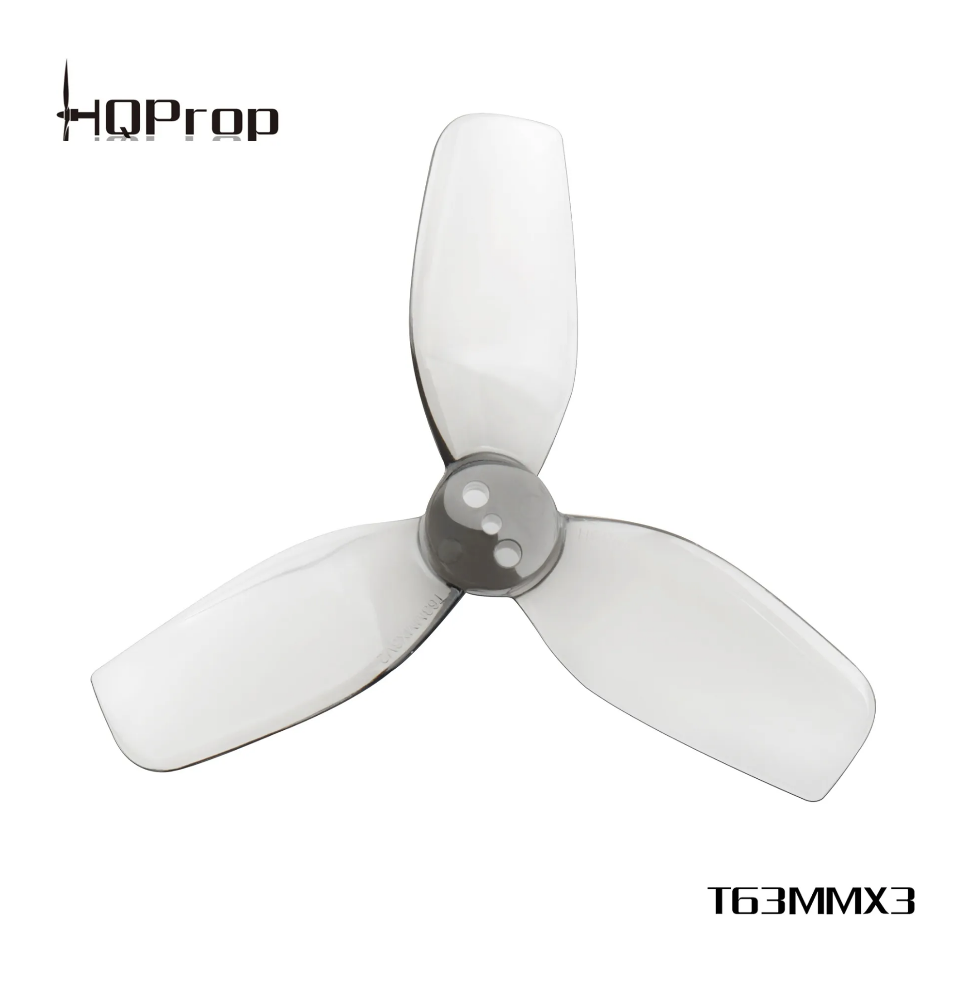 HQProp DT63MMX3 V2  Grey (2CW+2CCW)-Poly Carbonate FPVSTORERC