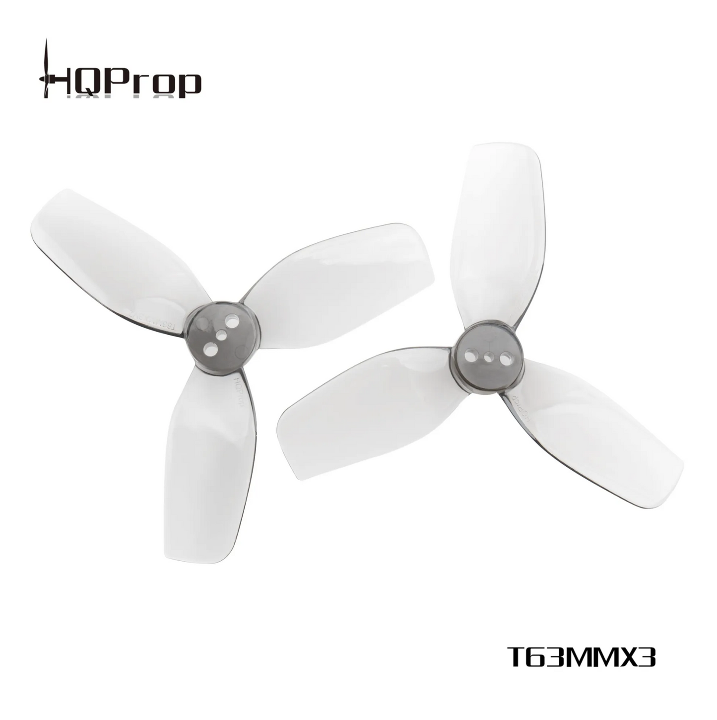 HQProp DT63MMX3 V2  Grey (2CW+2CCW)-Poly Carbonate FPVSTORERC