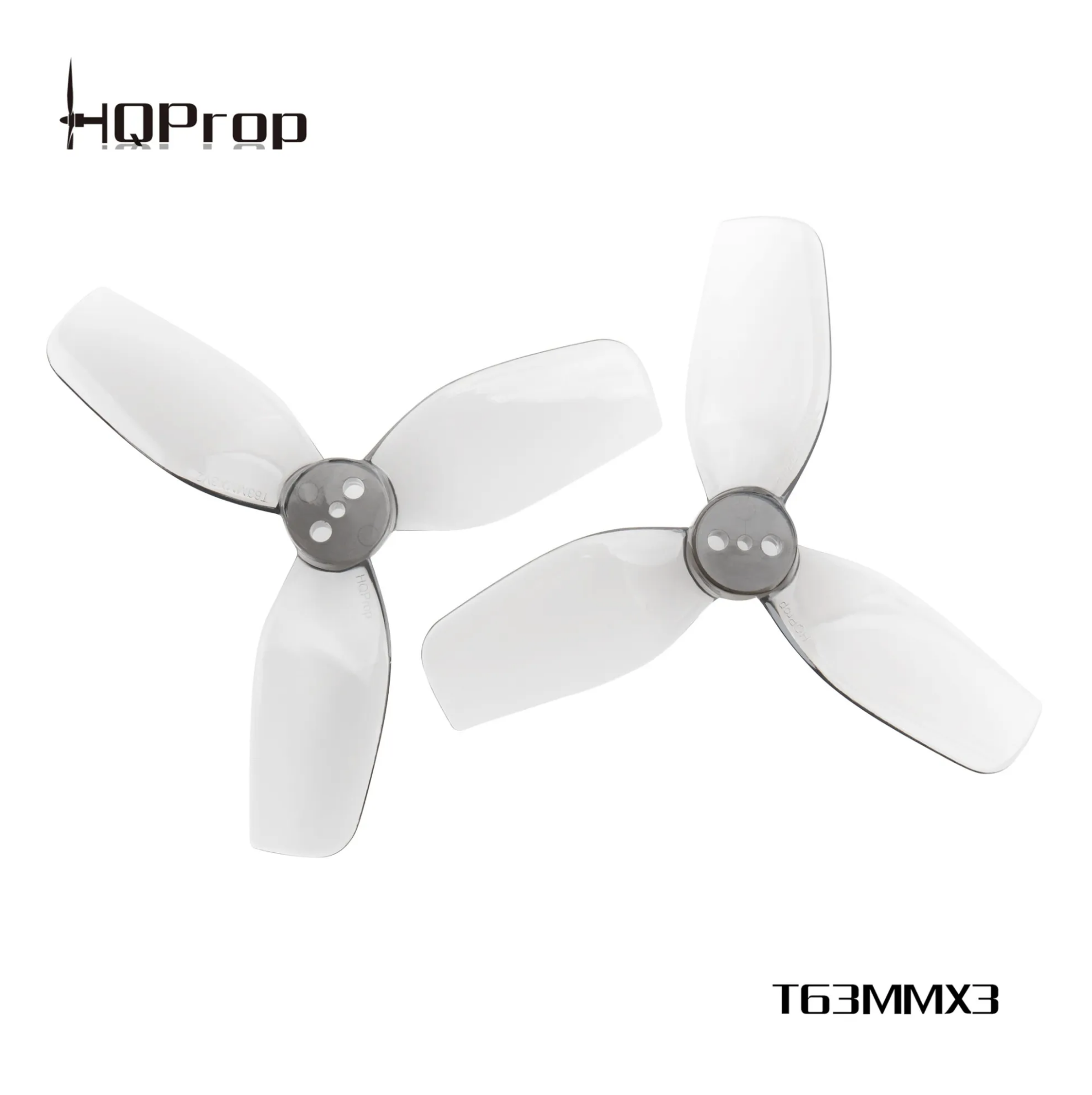 HQProp DT63MMX3 V2  Grey (2CW+2CCW)-Poly Carbonate FPVSTORERC