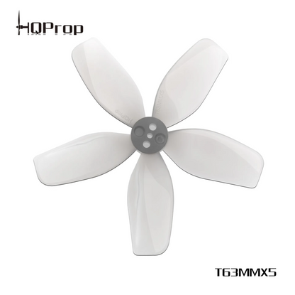 HQProp DT63MMX5  Grey (2CW+2CCW)-Poly Carbonate FPVSTORERC