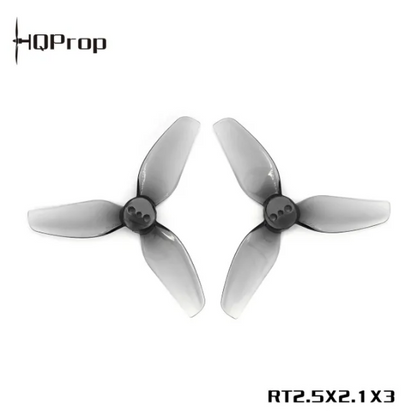 HQProp RT2.5X2.1X3 Grey (2CW+2CCW)-Poly Carbonate FPVSTORERC