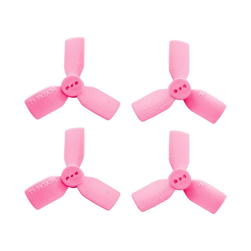 HQProp T1.9X3X3 Pink(2CW+2CCW)-Poly Carbonate FPVSTORERC