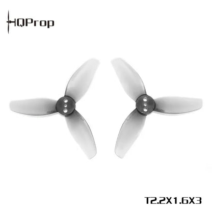 HQProp T2.2X1.6X3 Grey (2CW+2CCW)-Poly Carbonate FPVSTORERC