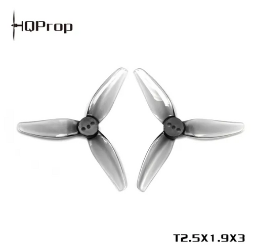 HQProp T2.5X1.9X3 Grey (2CW+2CCW)-Poly Carbonate FPVSTORERC