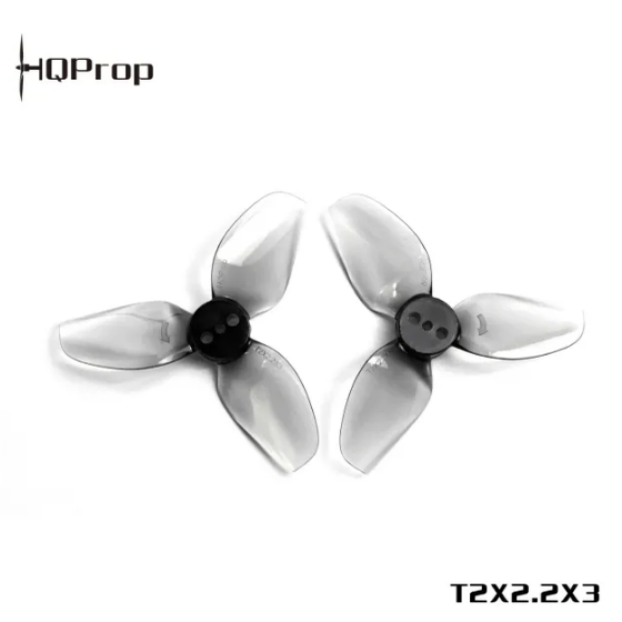 HQProp T2X2.2X3 Grey (2CW+2CCW)-Poly Carbonate FPVSTORERC