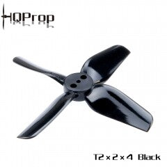 HQProp T2X2X4 Black  (2CW+2CCW)-Poly Carbonate FPVSTORERC