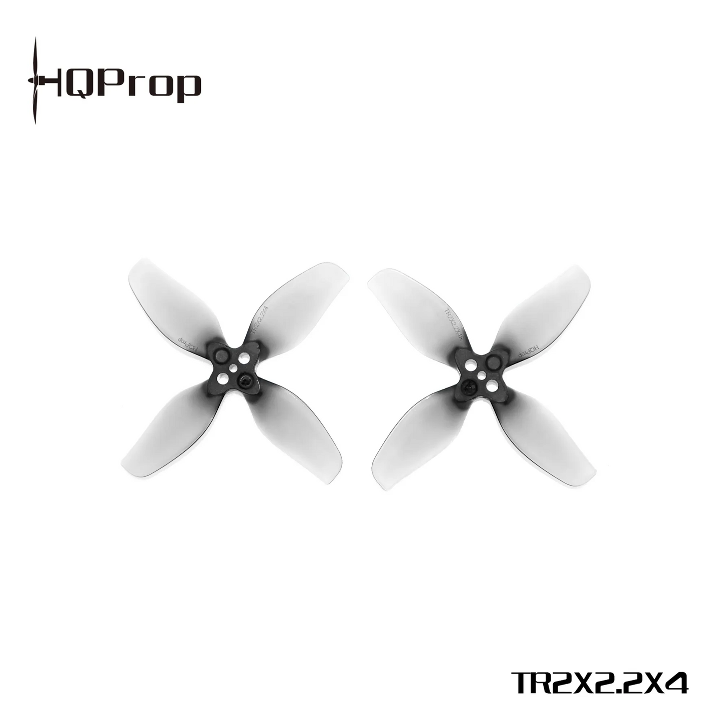 HQProp TR2X2.2X4 Grey (2CW+2CCW)-Poly Carbonate FPVSTORERC