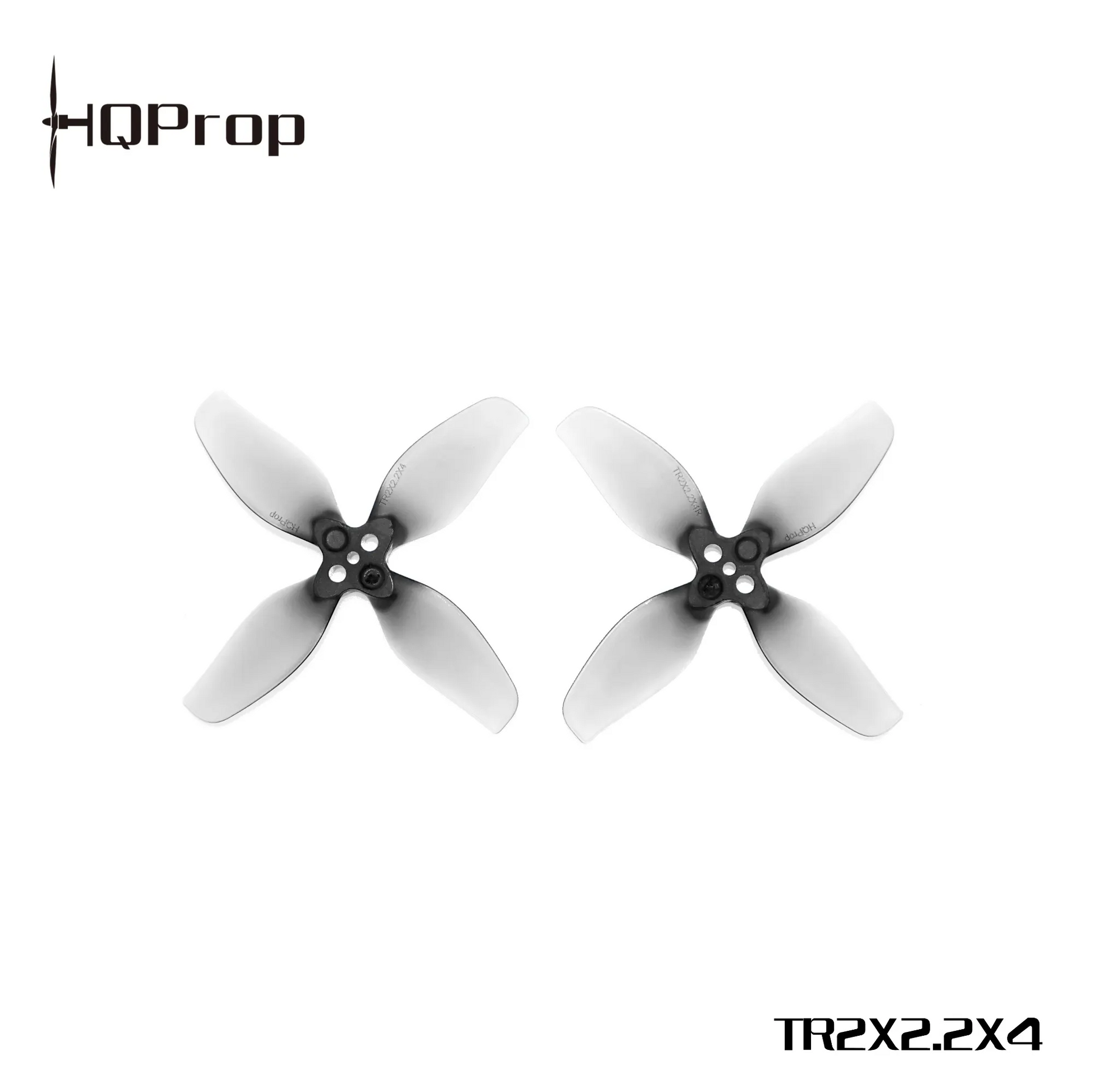 HQProp TR2X2.2X4 Grey (2CW+2CCW)-Poly Carbonate FPVSTORERC