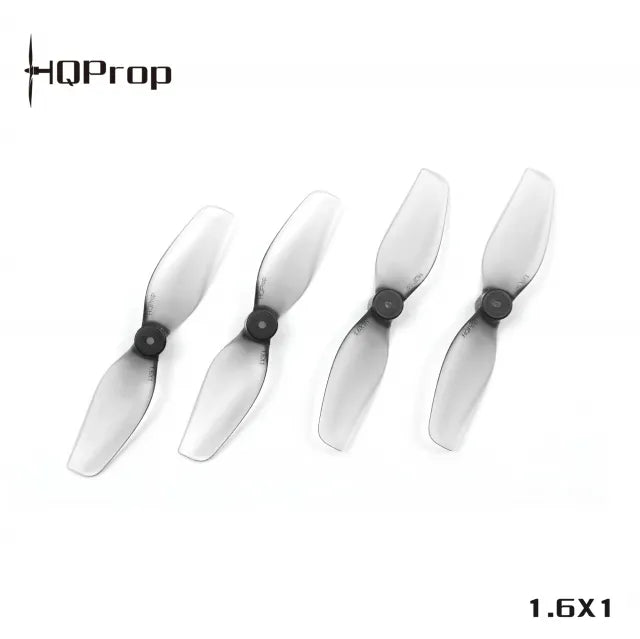 HQProp Ultralight 1.6X1 1.6Inch 40mm Poly Carbonate 2-blades Whoop Prop 1mm Shaft FPVSTORERC