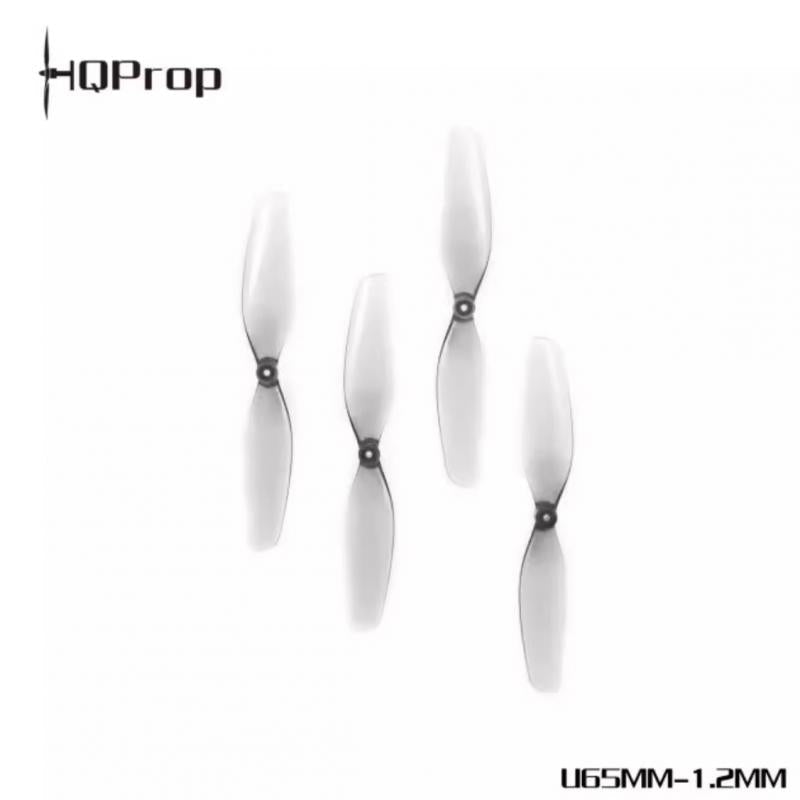 HQProp Ultralight 65MM Grey-Poly Carbonate-1MM 1.2MM 1.5MM Shaft FPVSTORERC
