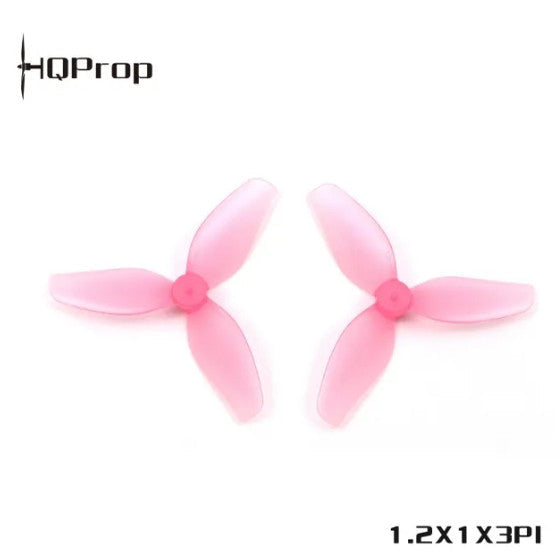HQ Ultralight Whoop Prop 1.2X1X3(31MM) Grey (2CW+2CCW)-PC-1MM Shaft FPVSTORERC