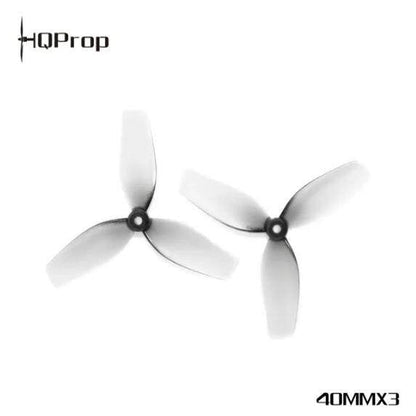 HQ Ultralight Whoop Prop 1.6X1.1X3(40MM) (2CW+2CCW)-Poly Carbonate-1MM 1.5MM Shaft FPVSTORERC