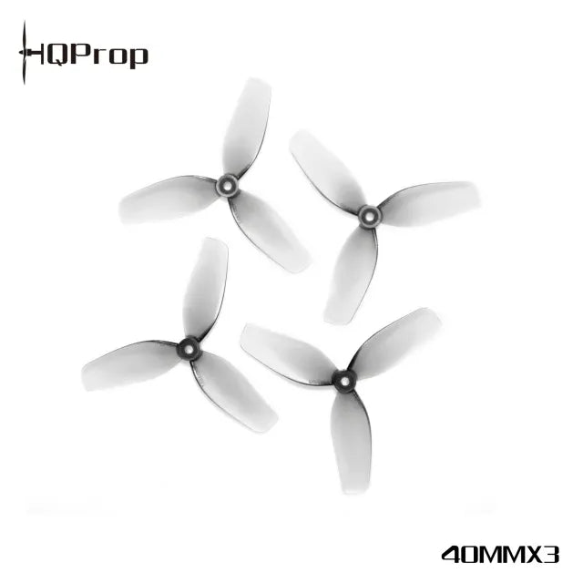 HQ Ultralight Whoop Prop 1.6X1.1X3(40MM) (2CW+2CCW)-Poly Carbonate-1MM 1.5MM Shaft FPVSTORERC
