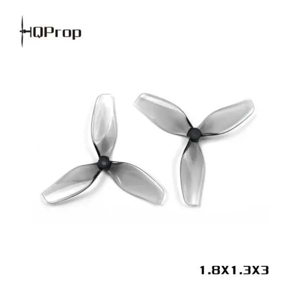 HQ Ultralight Whoop Prop 1.8X1.3X3(45MM) Grey  (2CW+2CCW)-Poly Carbonate-1.5MM Shaft FPVSTORERC