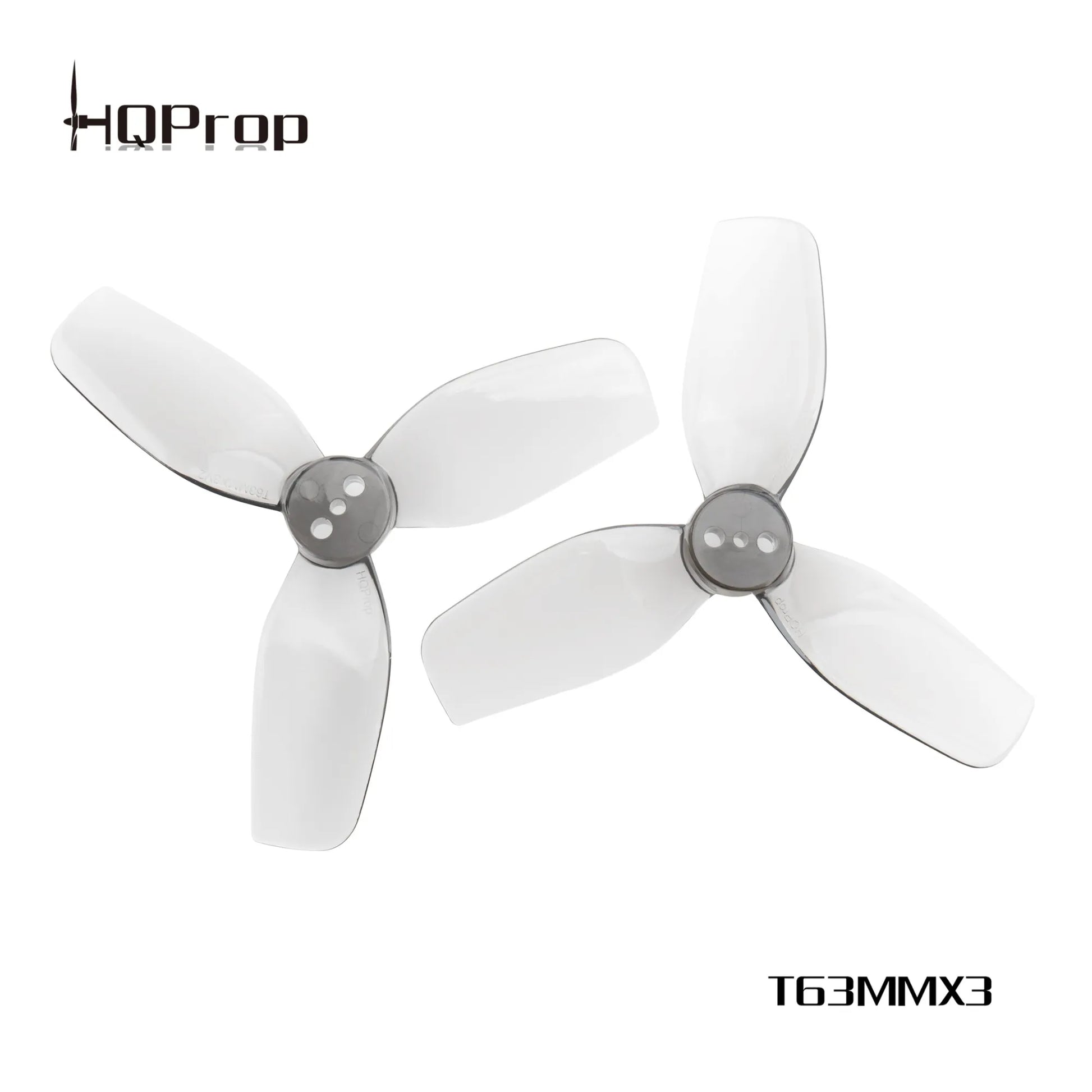 Hqprop T63mmx3 V2 Propeller Grey Poly Carbonate For 2.5inch Geprciflight Racing Drone FPVSTORERC