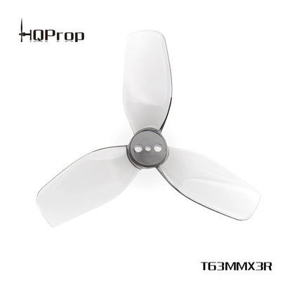 Hqprop T63mmx3 V2 Propeller Grey Poly Carbonate For 2.5inch Geprciflight Racing Drone FPVSTORERC