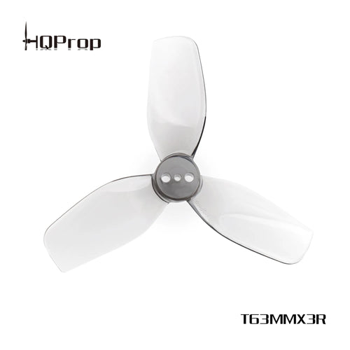 Hqprop T63mmx3 V2 Propeller Grey Poly Carbonate For 2.5inch Geprciflight Racing Drone FPVSTORERC